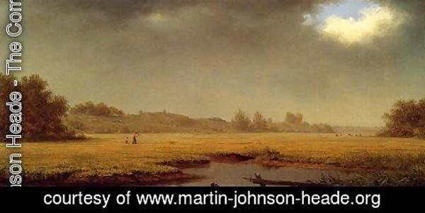 Martin Johnson Heade - Cloudy Day  Rhode Island