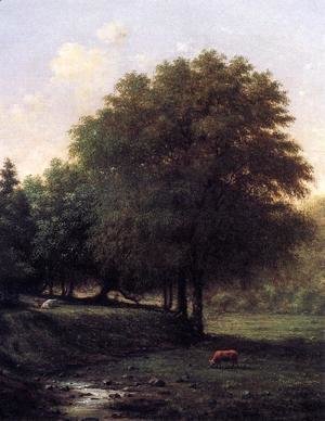 Summer Landscape With Cattle