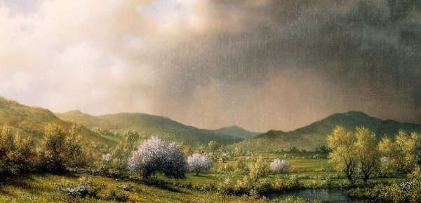 April Showers by Martin Johnson Heade