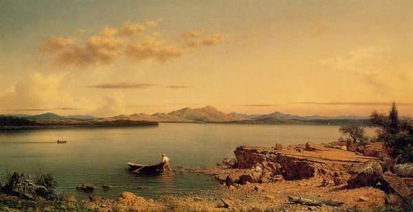 Lake George by Martin Johnson Heade