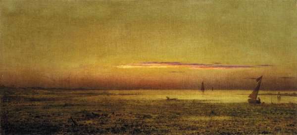 Marshes At Boston Harbor by Martin Johnson Heade