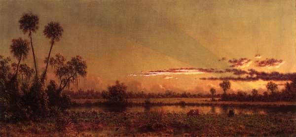 Florida Sunset by Martin Johnson Heade