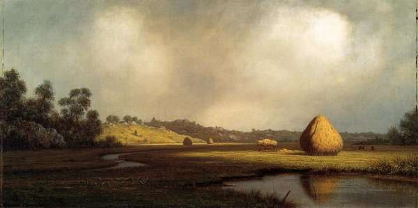Salt Marshes Newburyport Massachusetts by Martin Johnson Heade