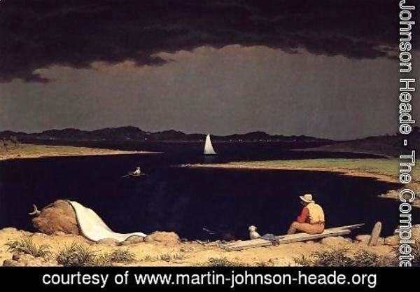 Martin Johnson Heade - Approaching Thunderstorm