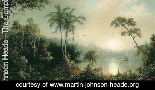 Martin Johnson Heade - Sunrise in Nicaragua