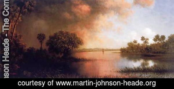 Martin Johnson Heade - Florida River Scene
