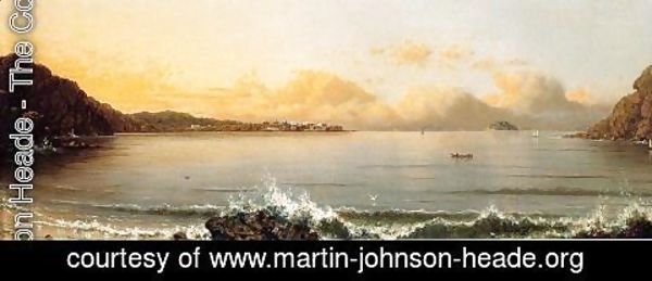 Martin Johnson Heade - Harbor Scene Rio De Janeiro