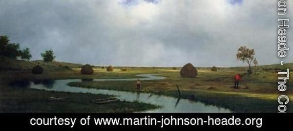 Martin Johnson Heade - Marshfield Meadows