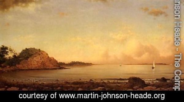 Martin Johnson Heade - Spouting Rock  Newport