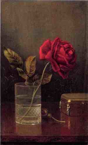 Martin Johnson Heade - The Queen Of Roses